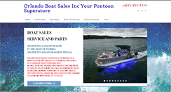 Desktop Screenshot of orlandoboatsalesinc.com